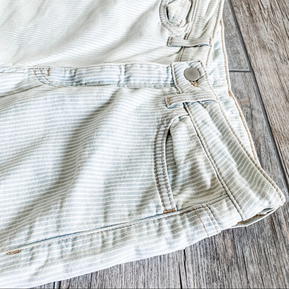 NBW American Apparel Striped Denim Jeans - Picture 3 of 11